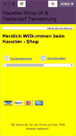 Mobile Screenshot of haustier-shop.ch